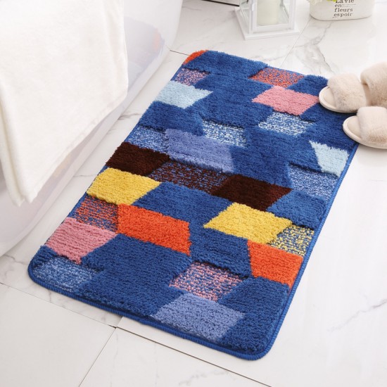 Thickened, high-end entryway floor mats, wear-resistant, dust-removing, non-slip floor mats for home entryways, absorbent entrance rugs