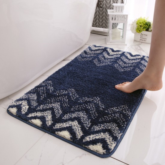 Wholesale flocked bathroom and bathtub absorbent carpets. Bathroom anti-slip absorbent floor mats
