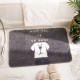 New cute cartoon pet bathroom doormat, non-slip absorbent floor mat for home entrances and bathrooms.