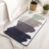 New cross-border minimalist Nordic home flocked carpet mats, absorbent and non-slip entrance, bedroom, and bathroom mats
