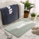 New minimalist home bathroom non-slip floor mats Absorbent bathroom doormats, household toilet doormats.