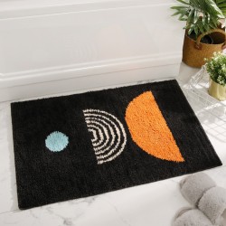 Modern entrance doormats, bathroom and restroom door absorbent, non-slip mats, wet and dry separation carpets.