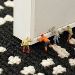 New cross-border, Nordic-style, long, absorbent, and oil-absorbing kitchen mats, bedroom and bathroom rugs.