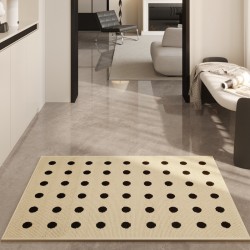 Ins-style, striped, plaid, flocked bedside rugs. Long carpet strips for rooms and bedrooms, bedside mats, and balcony floor mats.