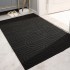 Solid-color entrance doormats, household entrance hallway absorbent, dirt-resistant, non-slip mats.
