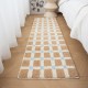 Cream-style absorbent bathroom mats, black and white heart-shaped doormats, non-slip bedroom bedside mats