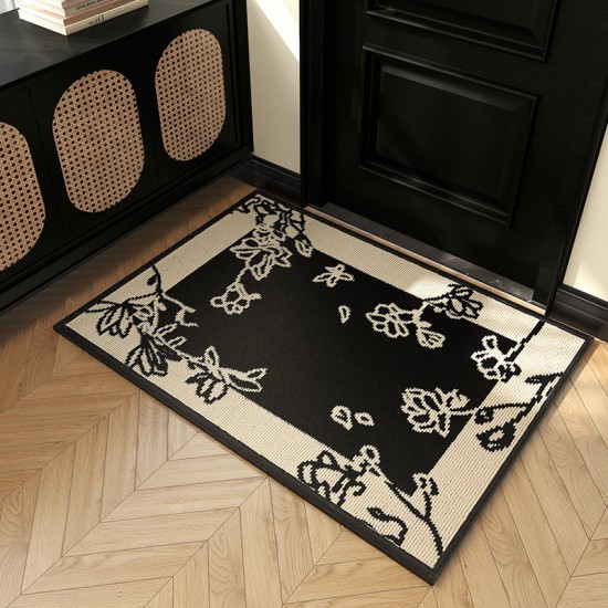 Cross-border, thickened, minimalist entryway and foyer floor mats, absorbent bathroom mats, and non-slip bathroom carpet mats.