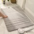 Cross-border two-piece kitchen floor mat set, non-slip floor mats for entryways, balconies, and bathrooms, absorbent and non-slip carpets