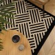 New Chinese-style high-end entrance doormat, living room porch bedside rug, stain-resistant home doormat.