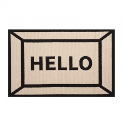 Cross-border flocked absorbent bathroom non-slip floor mats for entryways, bedrooms, and balconies, Mediterranean style