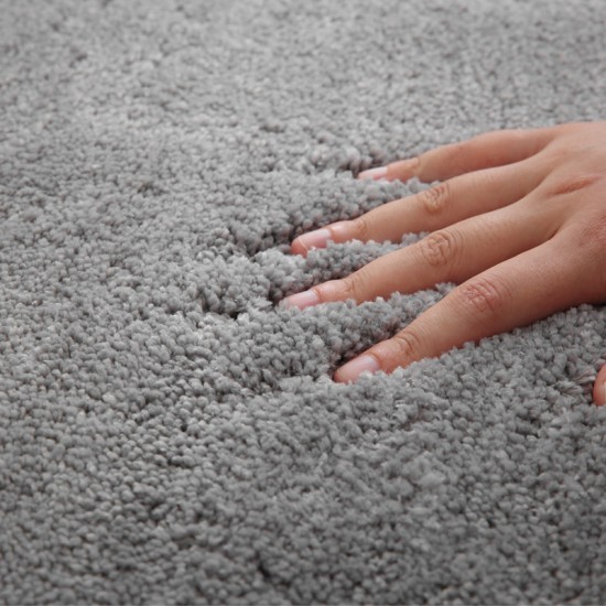 Cute Instagram-style puppy-shaped plush bedroom rugs, living room sofa rugs, bathroom absorbent bedside rugs