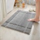 Cross-border bathroom absorbent floor mats, quick-drying bathroom entrance floor mats, thick plush carpet, non-slip bathroom mats