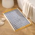 Korean Instagram-style bathroom entrance mat. Bathroom absorbent, non-slip, luxury carpet, bedroom bedside rug