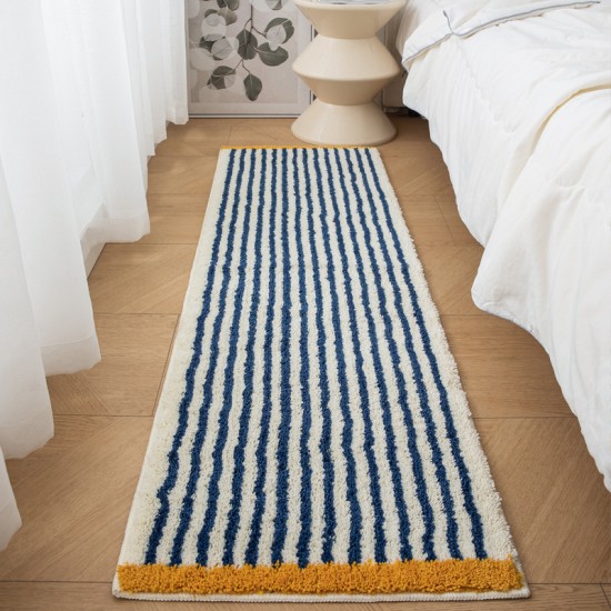 Instagram-style luxury bedside rug Thickened bedroom sofa cushions, bay window mats, absorbent and non-slip bathroom mats