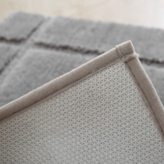 Cross-border bathroom absorbent floor mats, quick-drying bathroom entrance floor mats, thick plush carpet, non-slip bathroom mats