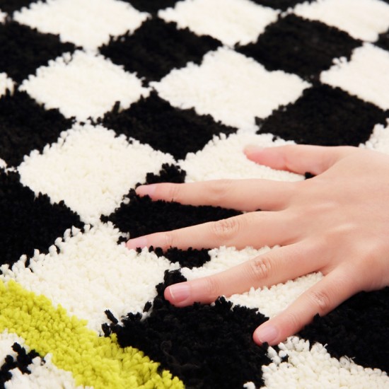 Entrance door mats, high-end imitation sisal carpets, dirt-resistant, washable floor mats for entrances and porches, cross-border