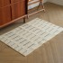 Entrance floor mats, 2025 new cream bedroom entrance floor mats, home sofa coffee table mats, light luxury rugs