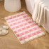 Pastoral, ins-style floor mat. Forest-style absorbent bathroom floor mats, non-slip bathroom rugs, bathroom mats