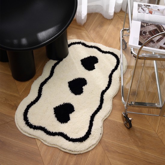 New style entrance door mats, absorbent non-slip bathroom and toilet floor mats, carpet dropshipping.