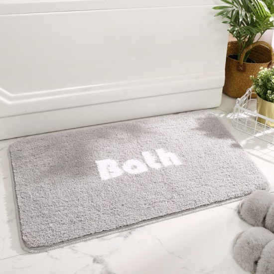 New minimalist home bathroom non-slip floor mats Absorbent bathroom doormats, household toilet doormats.