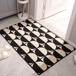 Maillard Zhongguge bathroom floor mats, highly absorbent, long, non-slip bathroom floor mats, bedroom bedside blankets, flocked