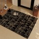 Fragrance-style entrance door mat, luxury entryway floor mat, imitation wool coffee table mat, bedside rug.