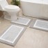 Cross-border thickened absorbent bathroom floor mat, home entrance, non-slip, bedroom, and antibacterial floor mat.