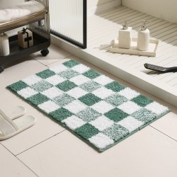 Water- and oil-absorbing kitchen mats, home bathroom non-slip entrance mats, bedroom bedside rugs, and diatom mud.