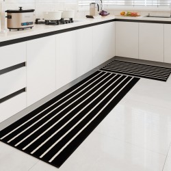 Cross-border polypropylene loop fleece kitchen mats, home absorbent, non-slip Oil-resistant, wipeable, and stain-resistant doormats
