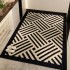 Gradient flocked carpet doormats, bathroom doormats, bedside mats, bedroom and kitchen absorbent non-slip mats, quick-drying